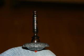 The finished spinning top